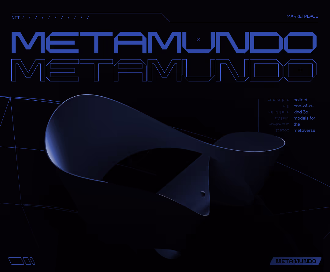Metamundo is a 3D assets, models and scenes marketplace