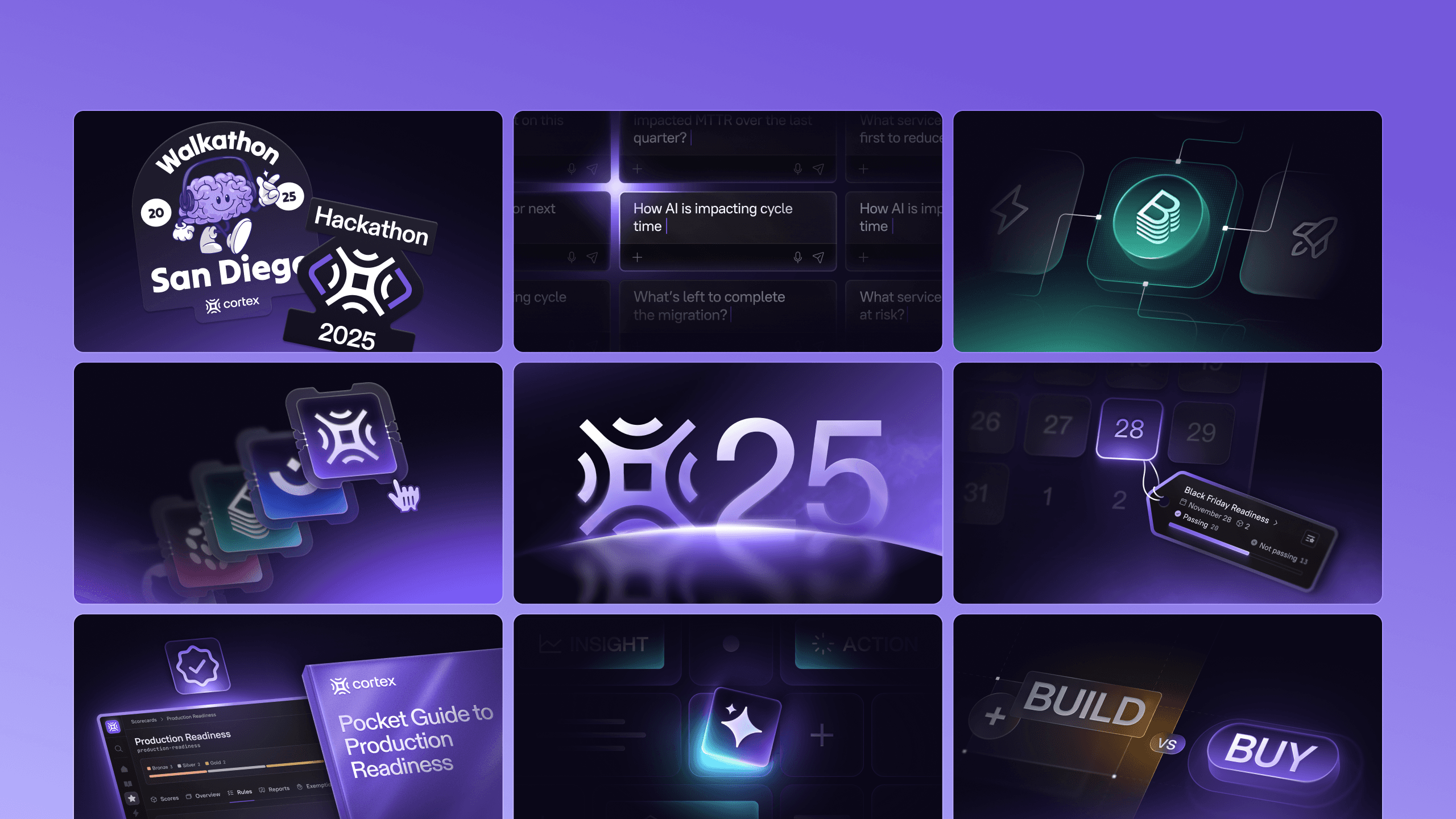 Marketing visual system tuned for technical crowd, good friends and those who just explore Cortex
