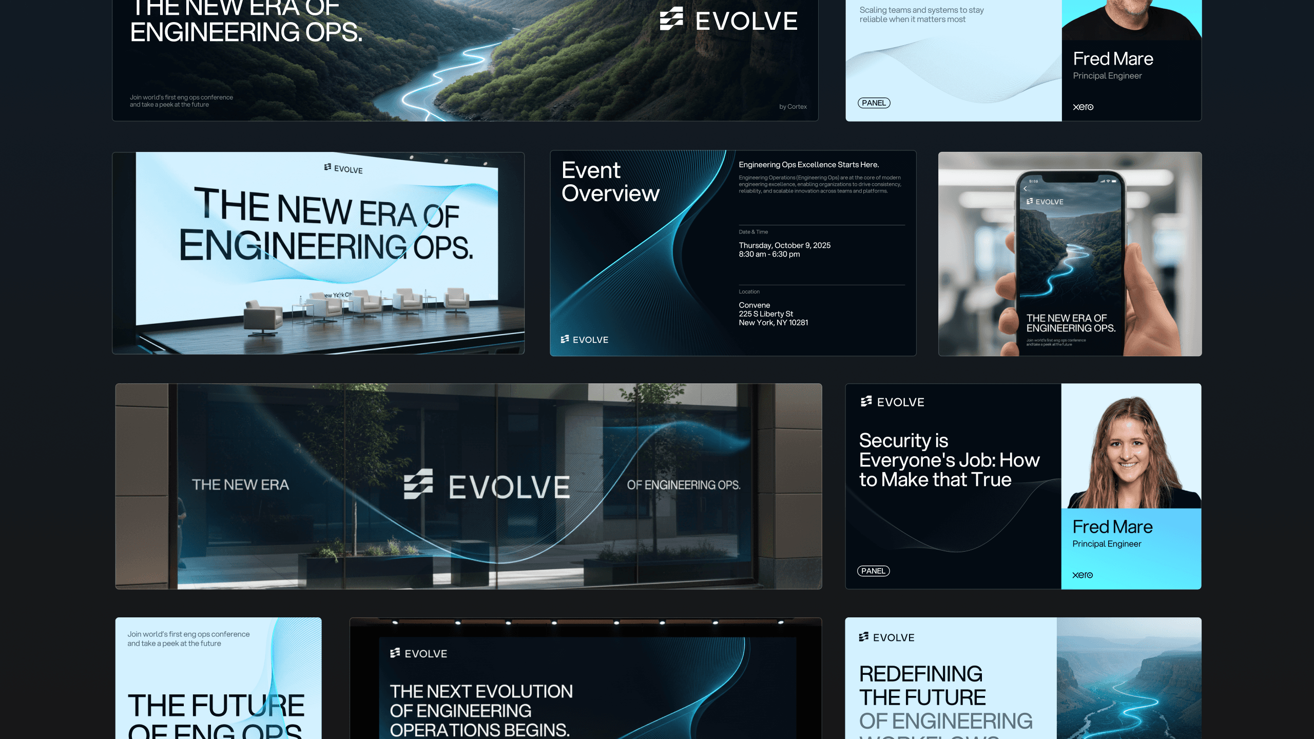 Evolve – the next generation for Cortex's events series.